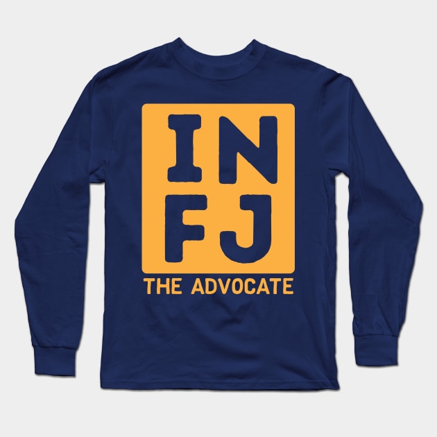 INFJ Long Sleeve T-Shirt by Teeworthy Designs